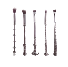 Load image into Gallery viewer, Harry Potter Inspired Makeup Brush Sets 5pc or 10pc - 3 Designs