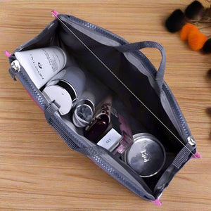 Glamza Multi-Pocket Travel Bag – Ultimate Organiser for Makeup, Toiletries & Accessories | FREE UK Delivery