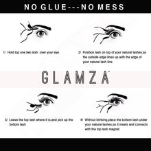 Load image into Gallery viewer, Glamza Magnetic Eyelashes – 8 Stunning Designs with Free UK Delivery!