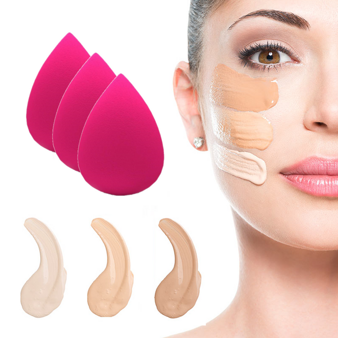 Glamza Teardrop Makeup Blender Sponge – Flawless, Streak-Free Application | FREE UK Delivery