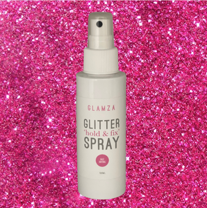 Glamza Chunky Glitter Fixing Spray 100ml with Glitter Option