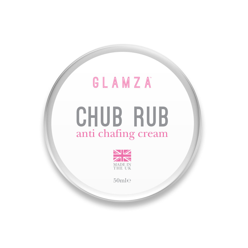 Glamza Chub Rub Anti Chafing Cream for Smooth Skin - Full Body Solution - Sports, Running, Hand and Feet Care 50g