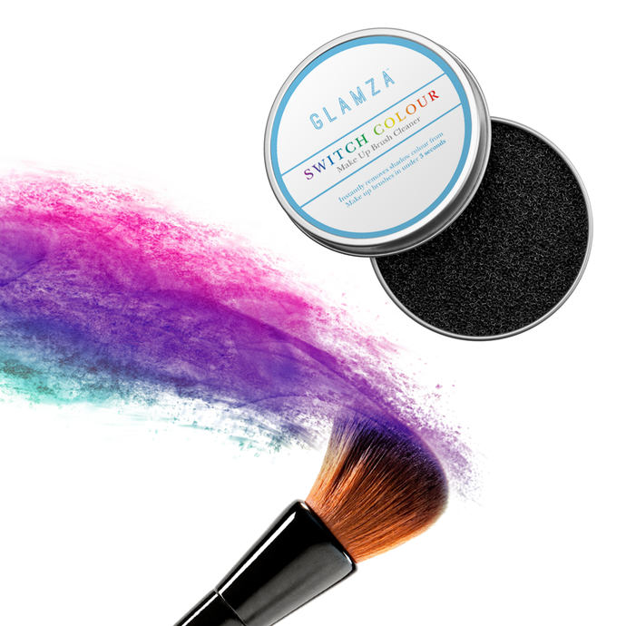 Glamza Switch Colour Makeup Brush Cleaner – Efficient, Reusable & Travel-Friendly FREE UK Postage!